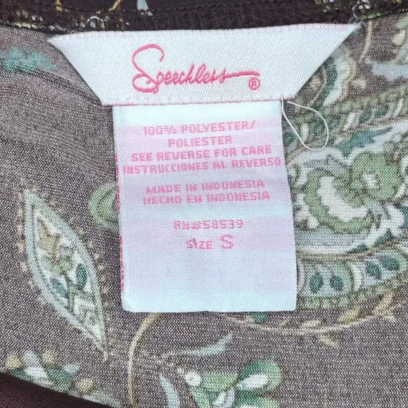 Speechless Y2K Ruched Halter Dress Asymmetrical Hem Size S Forest Fairy Babydoll - Picture 5 of 10